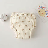 Pañal de entrenamiento de algodón suave para bebé – pantalón lavable y reutilizable (2–16 kg)