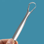 Limpiador de lengua de acero inoxidable