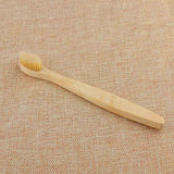 Cepillo de dientes adultos mango de bambú 100% biodegradable