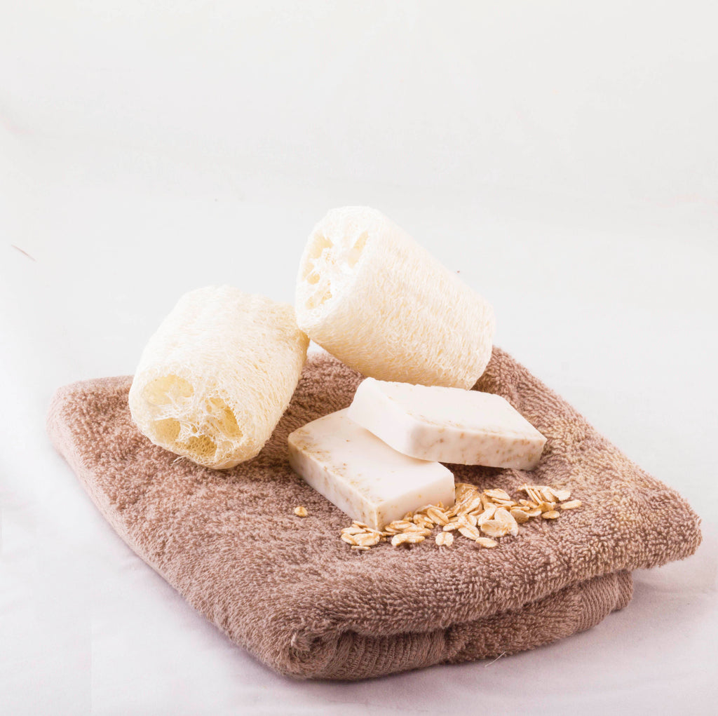 Esponja natural de lufa para el baño o la cocina 100% biodegradable –