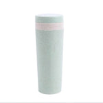 Vasos de paja de trigo