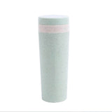 Vasos de paja de trigo