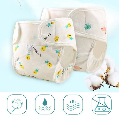Pañales de tela reutilizable para bebé